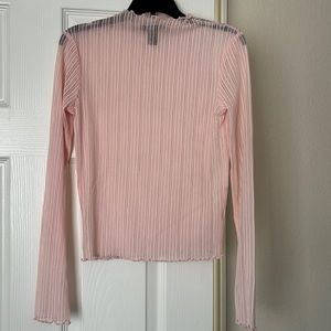 PINK SEE THROUGH TOP